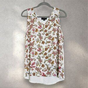 NWOT Fortune + Ivy | Floral Paisley Sleeveless Top | Size XL